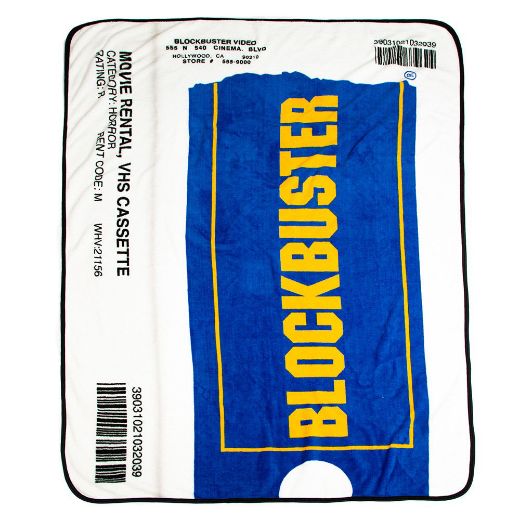 Picture of Blockbuster VHS Case Fleece Throw Blanket