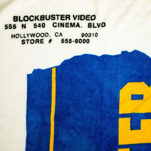Picture of Blockbuster VHS Case Fleece Throw Blanket