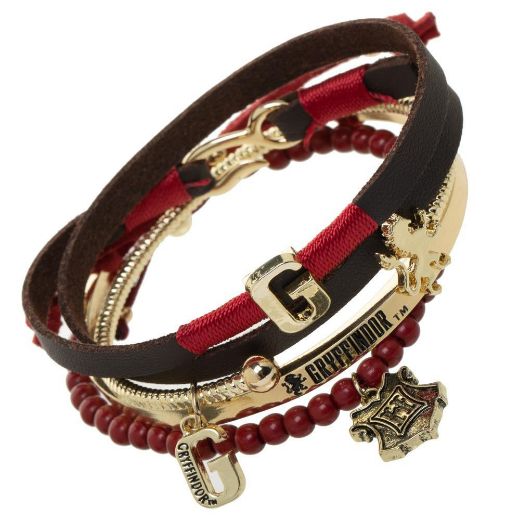 Picture of Harry Potter Gryffindor Bracelet Set
