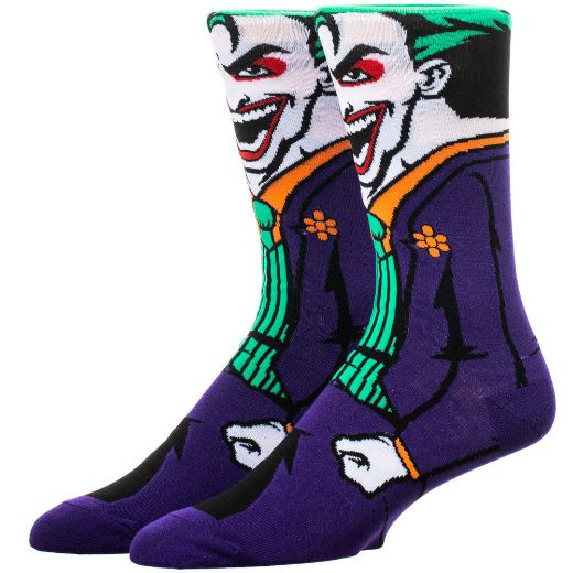 Picture of DC Comics Joker Rebirth Animigos 360 Character Socks