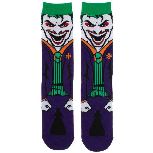 Picture of DC Comics Joker Rebirth Animigos 360 Character Socks