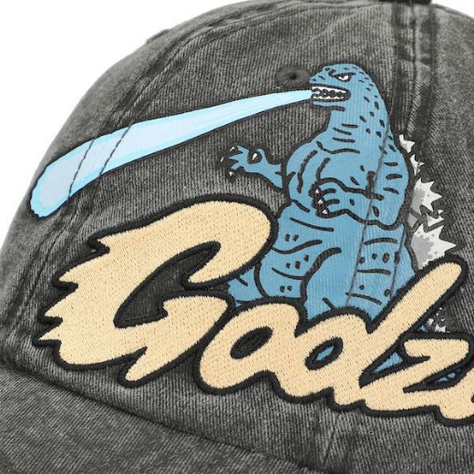 Picture of Godzilla Pigment Dyed Embroidered Hat