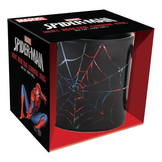 Picture of Marvel Spider-Man 20 oz. Heat Reactive Ceramic Mug