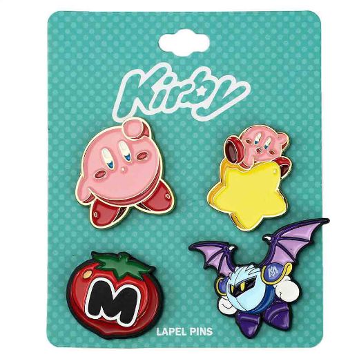 Picture of Kirby Characters Lapel Pin Set