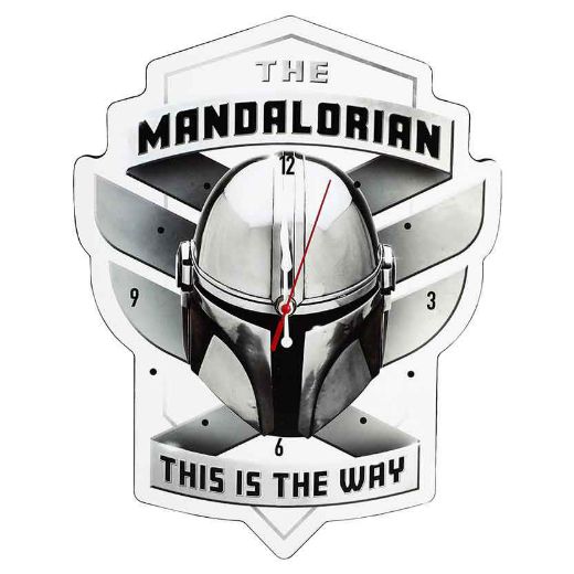 Picture of Star Wars The Mandalorian This is The Way Wood Wall Clock