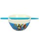 Picture of Hello Kitty Kaiju 20 oz. Ceramic Ramen Bowl with Chopsticks