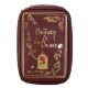 Picture of Disney Beauty and The Beast Storybook Inspired Travel Cosmetic Bag