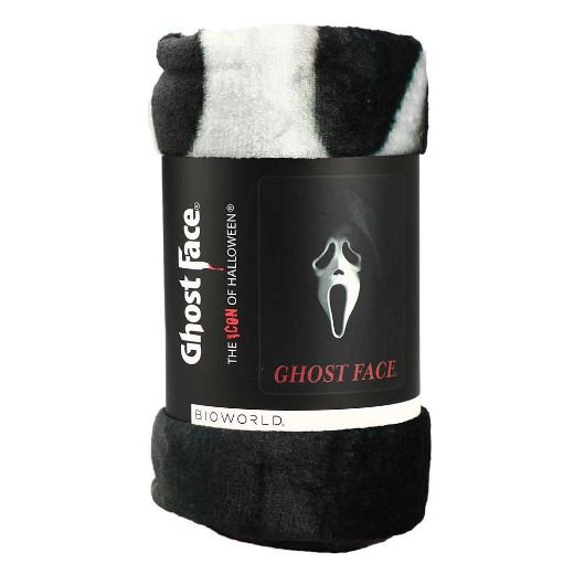 Picture of Ghost Face Fleece Throw Blanket