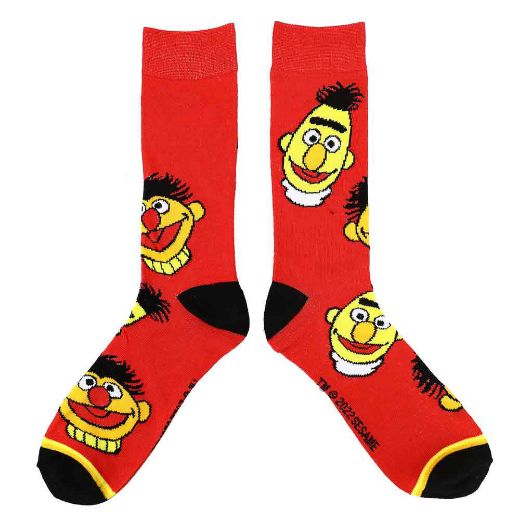 Picture of Sesame Street Characters 5 Pair Crew Socks