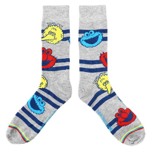 Picture of Sesame Street Characters 5 Pair Crew Socks