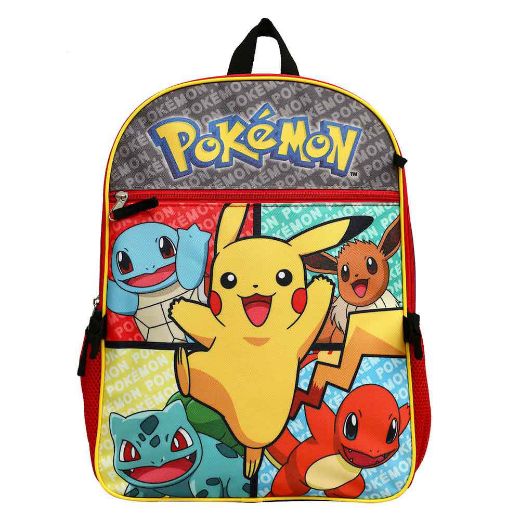 Picture of Pokemon 4 pc Backpack Set