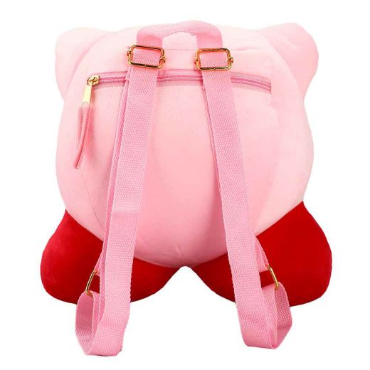 Picture of Kirby the Pink Puff Plush Mini Backpack