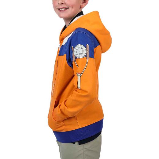 Picture of Naruto Uzumaki Cosplay Youth Hoodie