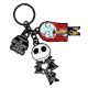 Picture of Nightmare Before Christmas Jack & Sally Multi Charm Keychain