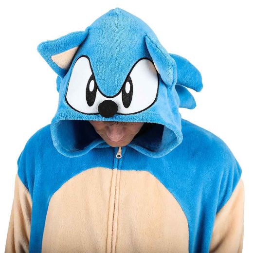 Picture of Sonic the Hedgehog Cosplay Union Suit