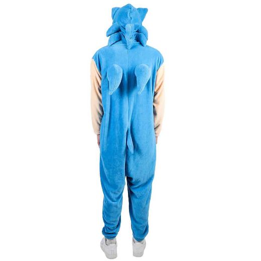 Picture of Sonic the Hedgehog Cosplay Union Suit