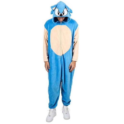 Picture of Sonic the Hedgehog Cosplay Union Suit