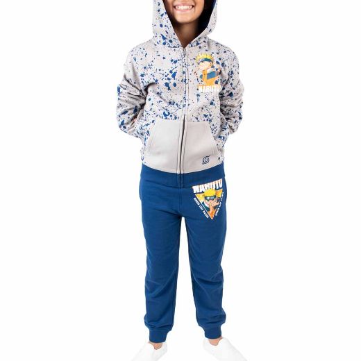 Picture of Naruto Youth Zip-Up Hoodie & Jogger Combo