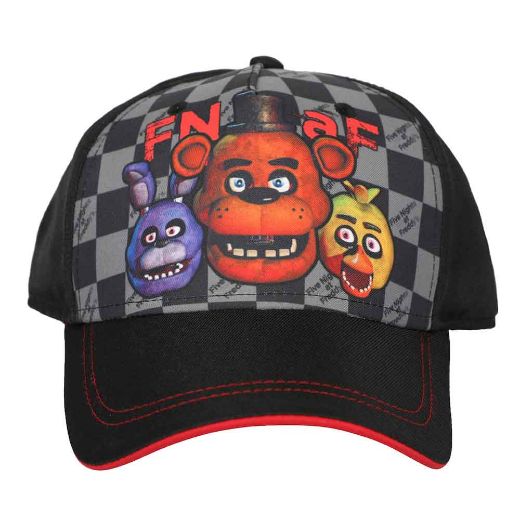 Picture of Five Nights at Freddy's Curved Bill Snapback & Bi-fold Wallet Combo