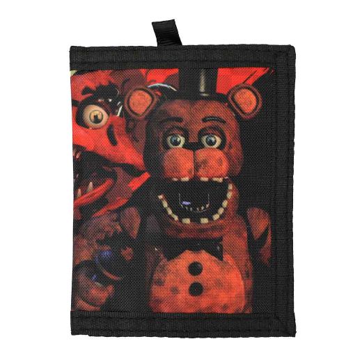 Picture of Five Nights at Freddy's Curved Bill Snapback & Bi-fold Wallet Combo
