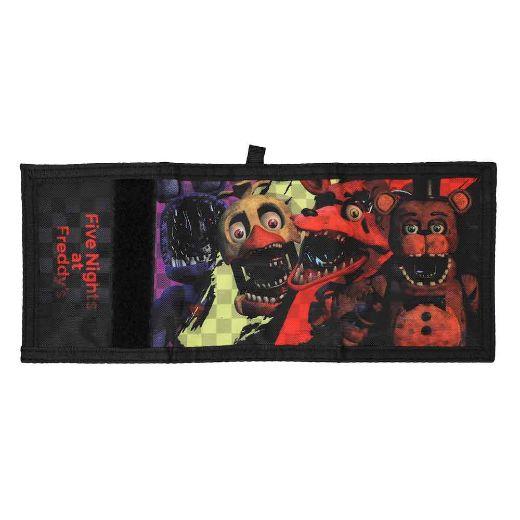 Picture of Five Nights at Freddy's Curved Bill Snapback & Bi-fold Wallet Combo