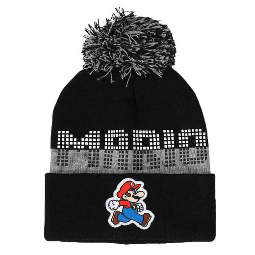Picture of Super Mario Bros Beanie & Glove Combo