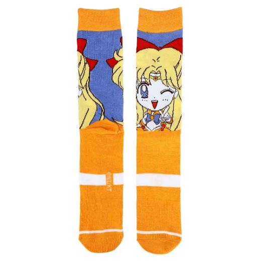 Picture of Sailor Moon Striped 5 Pair Crew Socks