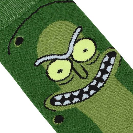 Picture of Rick & Morty Animigos 360 Character 3 Pair Crew Socks