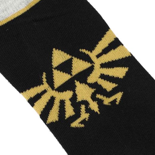 Picture of Zelda Hyrule Crest 5 Pair Ankle Socks
