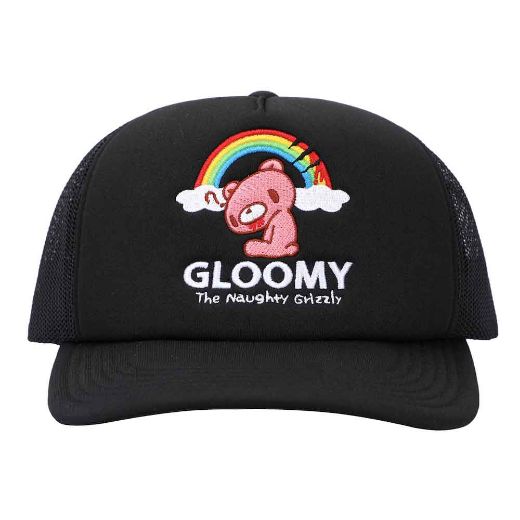 Picture of Gloomy Bear Embroidered Rainbow Trucker