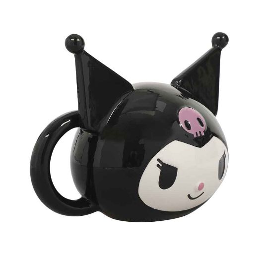 Picture of Kuromi	Sculpted Ceramic Mug