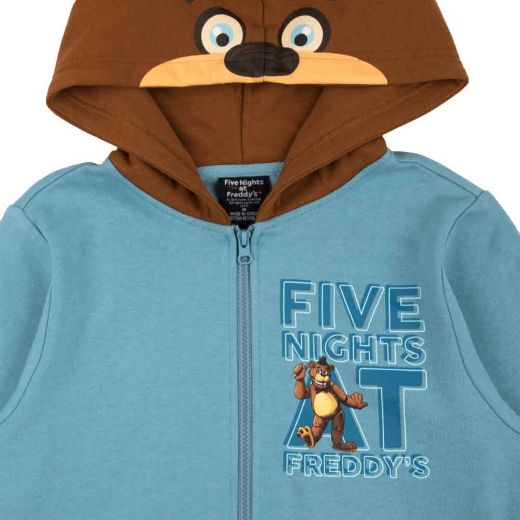 Picture of Five Nights at Freddy's 3D Youth Cosplay Zip Up Hoodie