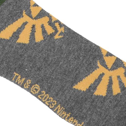 Picture of Zelda Hyrule Crest Crew Socks