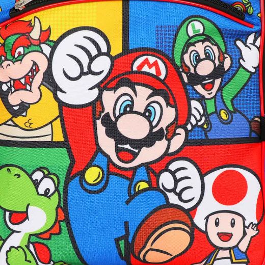 Picture of Super Mario 5 pc Backpack Set