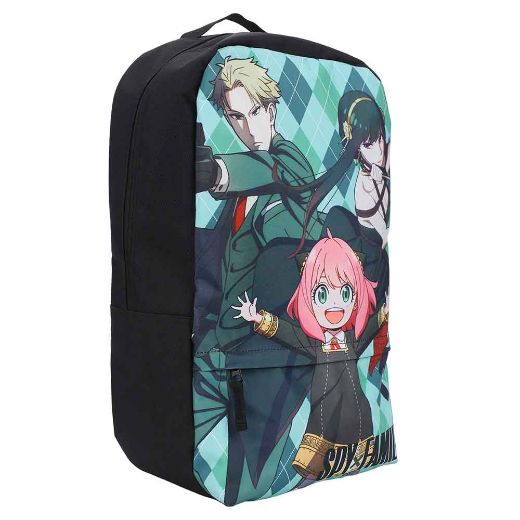 Picture of Spy x Family Argyle Print Laptop Backpack