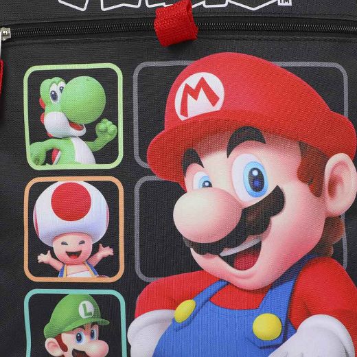 Picture of Super Mario Youth 5 pc Backpack Set