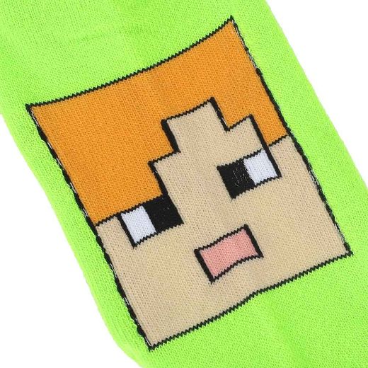 Picture of Minecraft Characters 5 Pair Ankle Socks