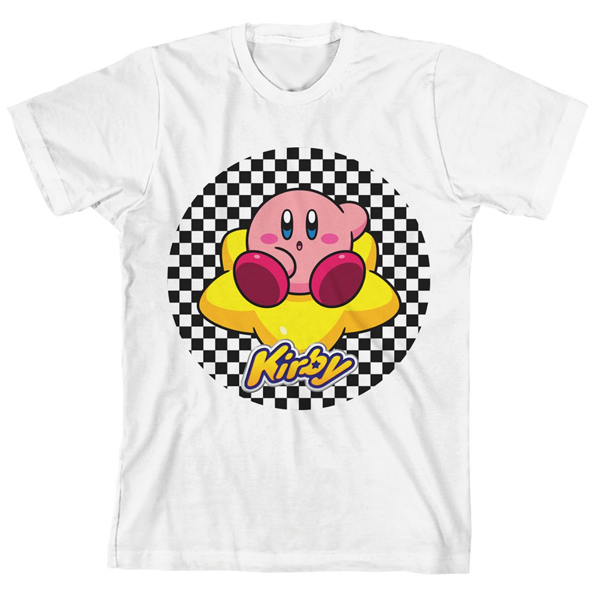 Picture of Kirby Checkered Star Unisex Youth Tee