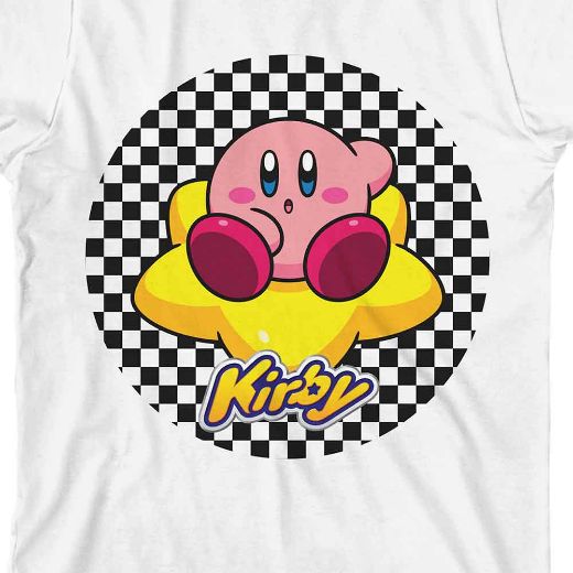 Picture of Kirby Checkered Star Unisex Youth Tee