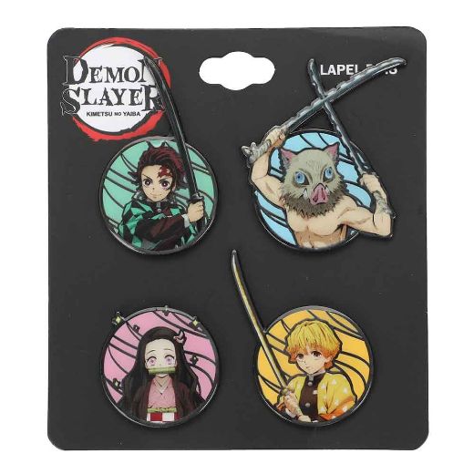 Picture of Demon Slayer Lapel Pin Set