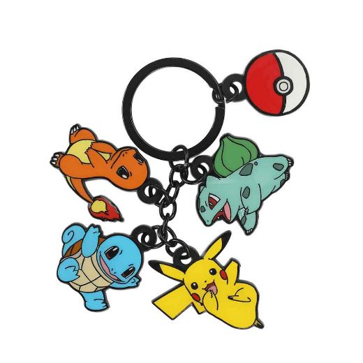 Picture of Pokemon Multi Charm Keychain