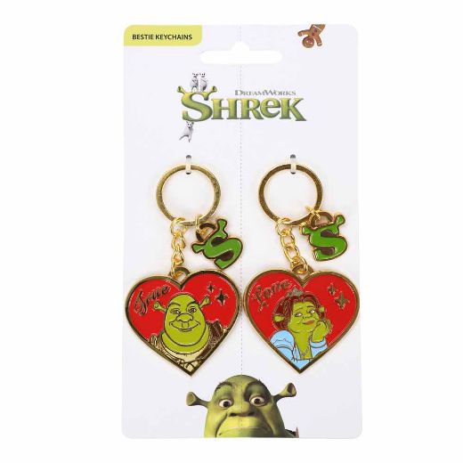 Picture of DreamWorks Shrek & Fiona Bestie Keychains