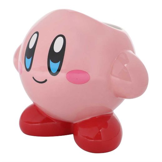 Picture of Kirby Smile 16 oz. Sculpted Ceramic Mug