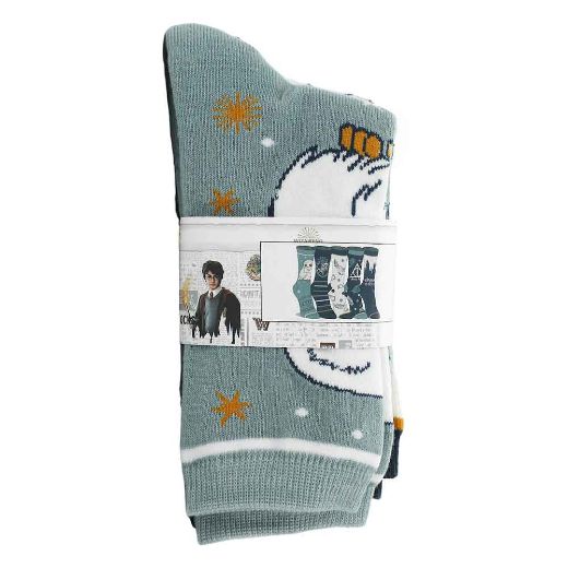 Picture of Harry Potter Icons 5 Pair Crew Socks 
