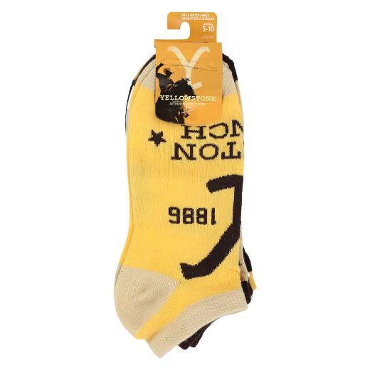 Picture of Yellowstone 5 Pair Ankle Socks