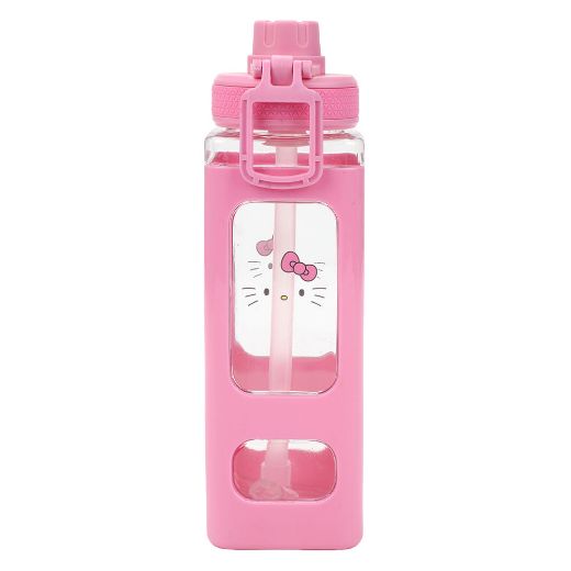 Picture of Hello Kitty 24 oz. Square Plastic Water Bottle