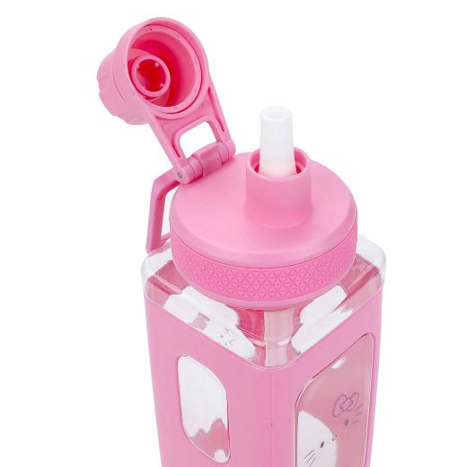 Picture of Hello Kitty 24 oz. Square Plastic Water Bottle