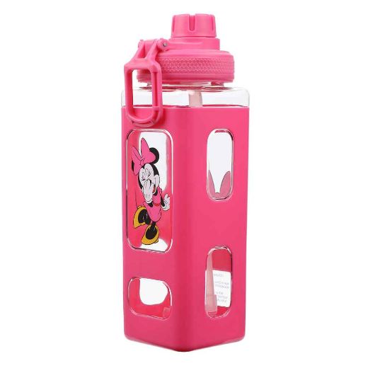 Picture of Disney Minnie Mouse 24 oz. Square Plastic Water Bottle