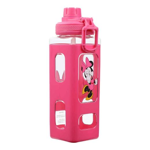 Picture of Disney Minnie Mouse 24 oz. Square Plastic Water Bottle