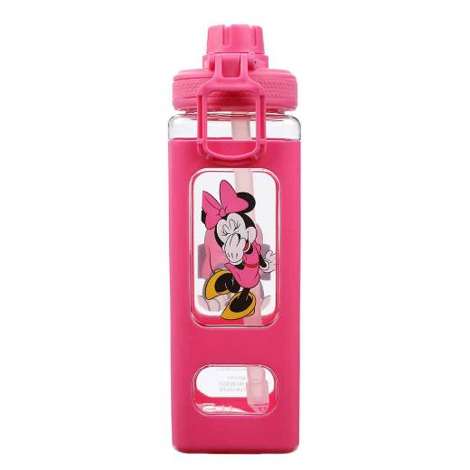 Picture of Disney Minnie Mouse 24 oz. Square Plastic Water Bottle